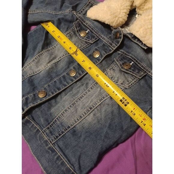 Revolution by Revolt brand Denim Jacket - Size: Small   (0652) - Picture 4 of 4